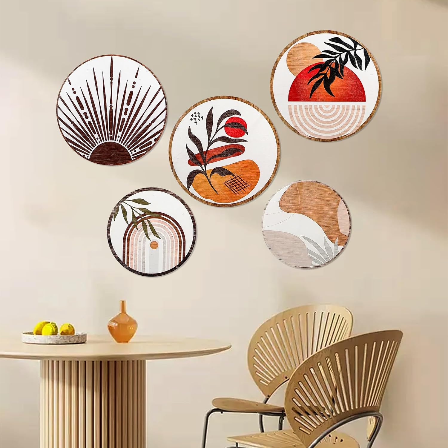 décoration murale harmonieuse, moderne et élégante
