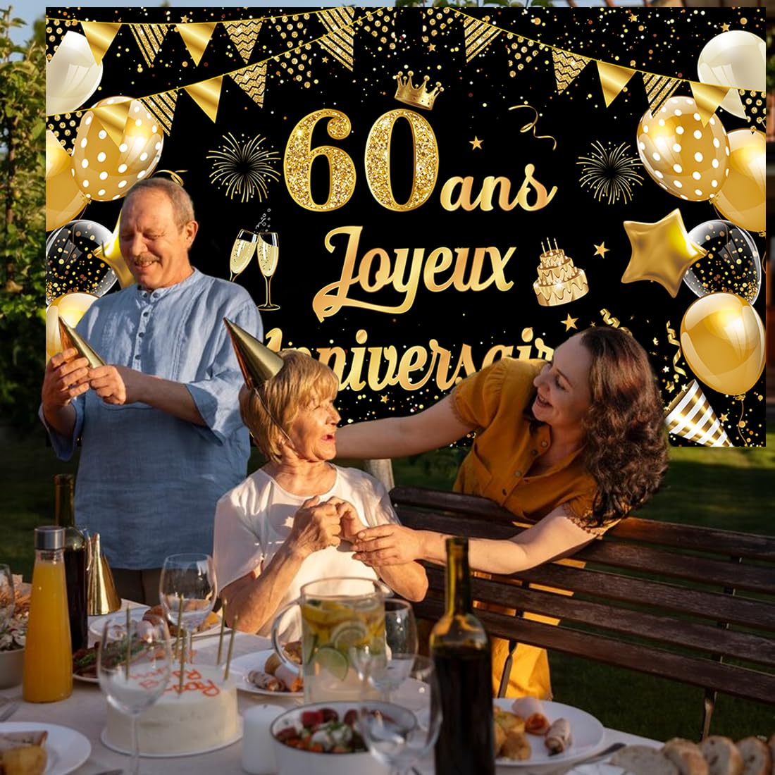 décorations anniversaire 60 ans