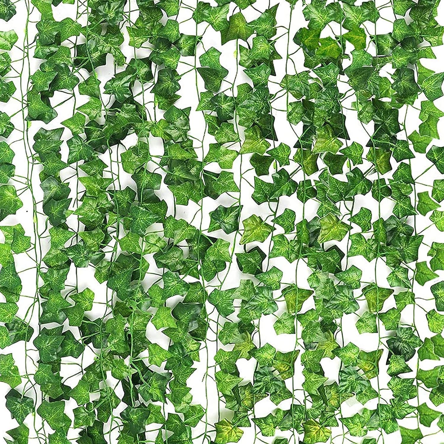Décoration végétale moderne en métal avec des plantes artificielles