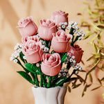 Décors fleurs muraux - Bouquet des roses romantiques - Vignette | LYNOAH