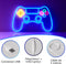 Lampe murale LED gaming avec alimentation USB et batterie, idéale pour une déco de chambre gamer ou bureau geek.