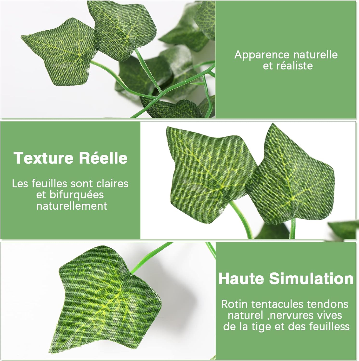 Feuilles guirlande durable et réutilisable