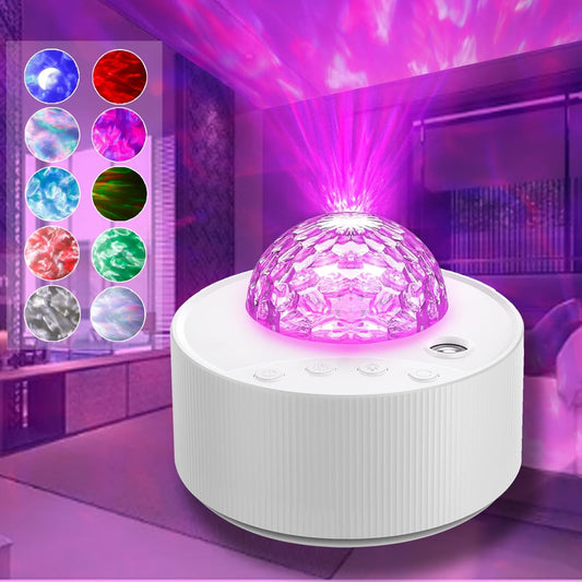 Veilleuse Projecteur Galaxie LED 13 couleurs avec lune – Ambiance déco chambre